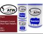 Preview: Ford, Midnight Currant Red Pearl Metallic, 9G / 6381: 500ml Lackdose + 500ml Klarlack + 250ml Härter - Set, von ATW Autoteile West.